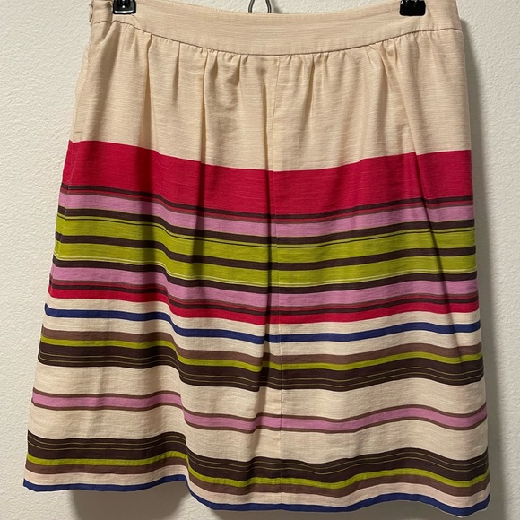 A Colorful LOFT Striped Skirt! - Picture 2 of 5